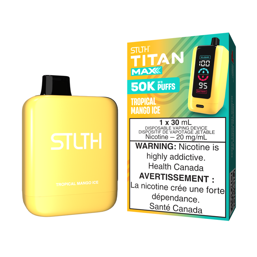 STLTH TITAN MAX 50K TROPICAL MANGO ICE 20MG