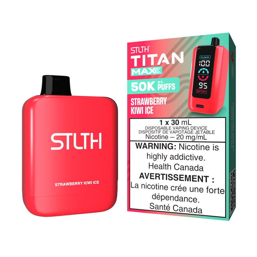 STLTH TITAN MAX 50K STRAWBERRY KIWI ICE 20MG