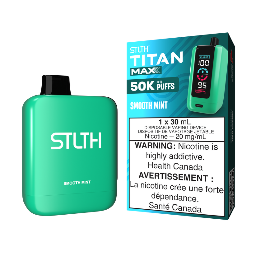 STLTH TITAN MAX 50K SMOOTH MINT 20MG