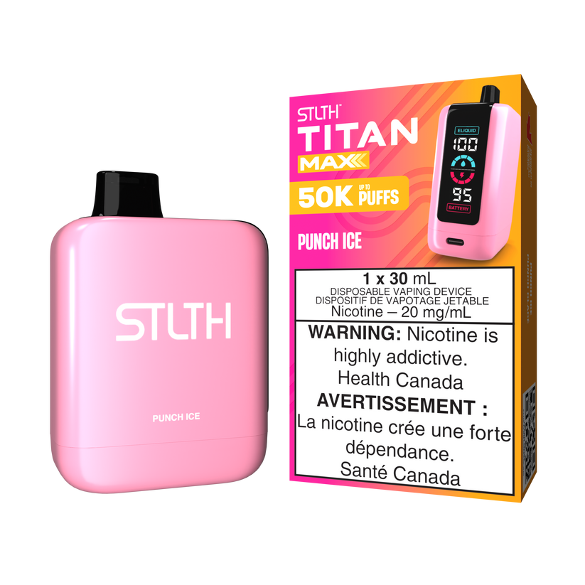 STLTH TITAN MAX 50K PUNCH ICE 20MG