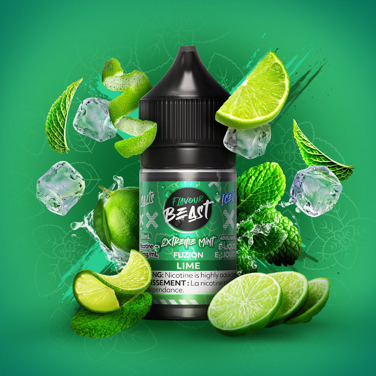 EXTREME MINT FUZION LIME ICED 20MG 30ML