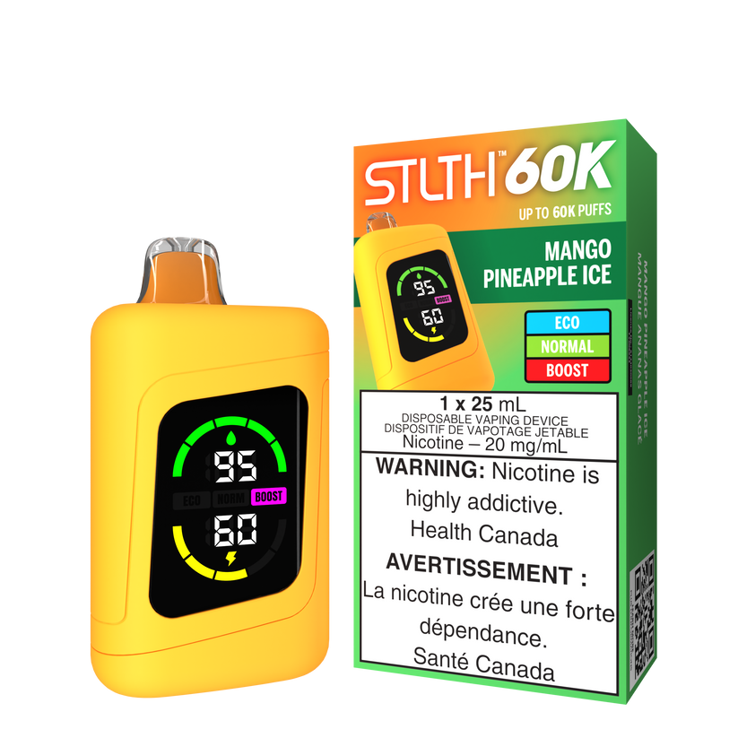 STLTH 60K MANGO PINEAPPLE ICE 20MG