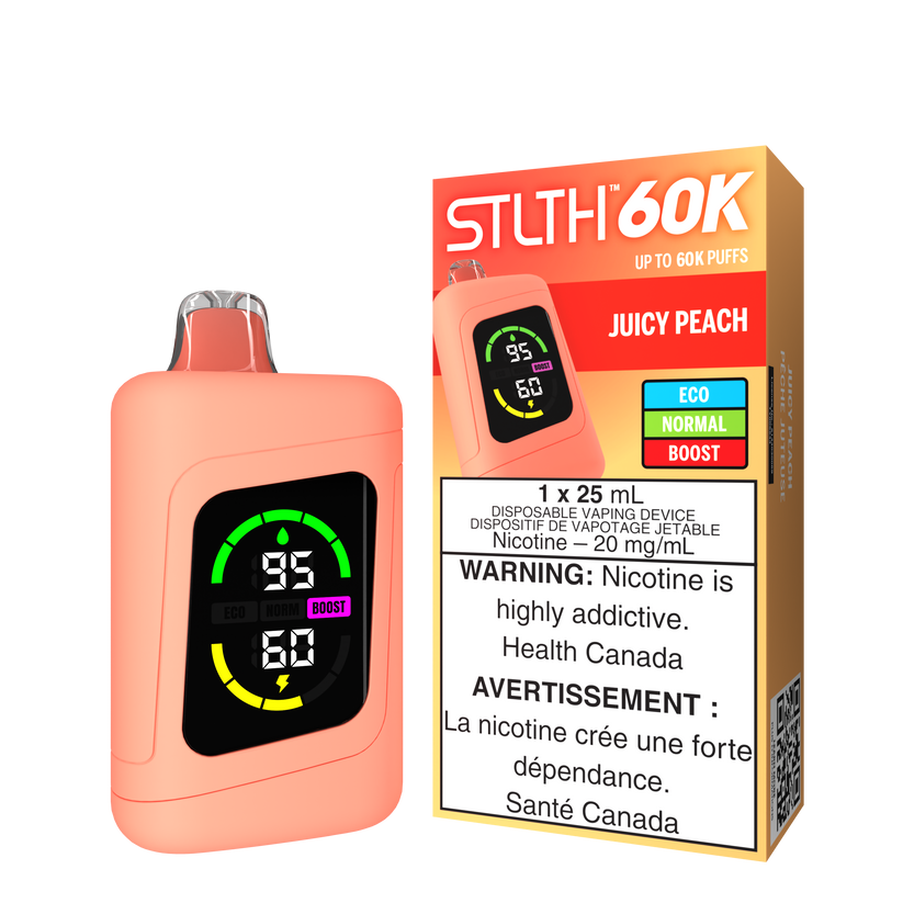 STLTH 60K JUICY PEACH 20MG