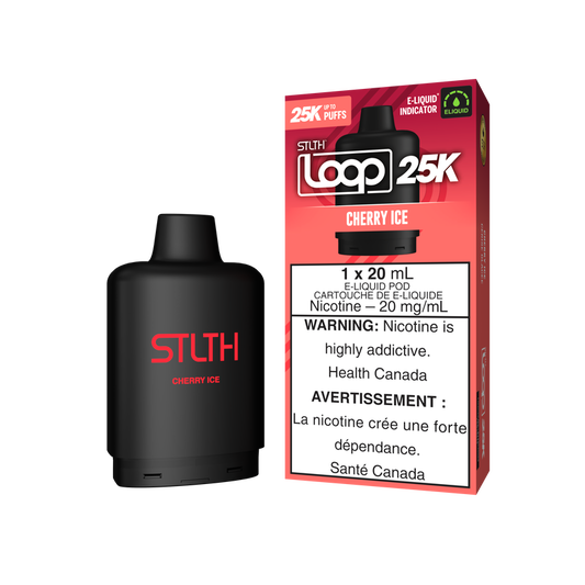 STLTH LOOP 2 25K CHERRY ICE 20MG