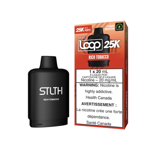 STLTH LOOP 2 25K RICH TOBACCO 20MG