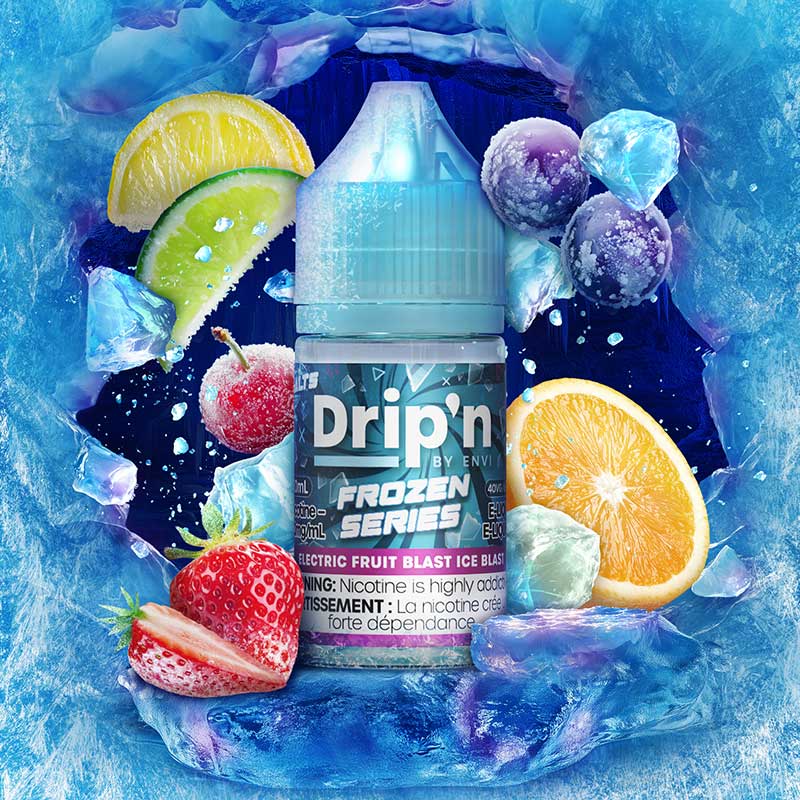 DRIP'N FROZEN SERIES 20MG 30ML ELECTRIC FRUIT BLAST ICE BLAST