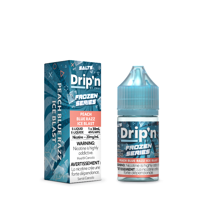 DRIP'N FROZEN SERIES 20MG 30ML PEACH BLUE RAZZ ICE BLAST