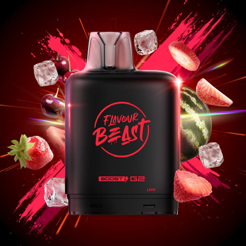 LEVEL X BOOST G2 25K STRAWBERRY CHERRY WATERMELON ICED 20MG