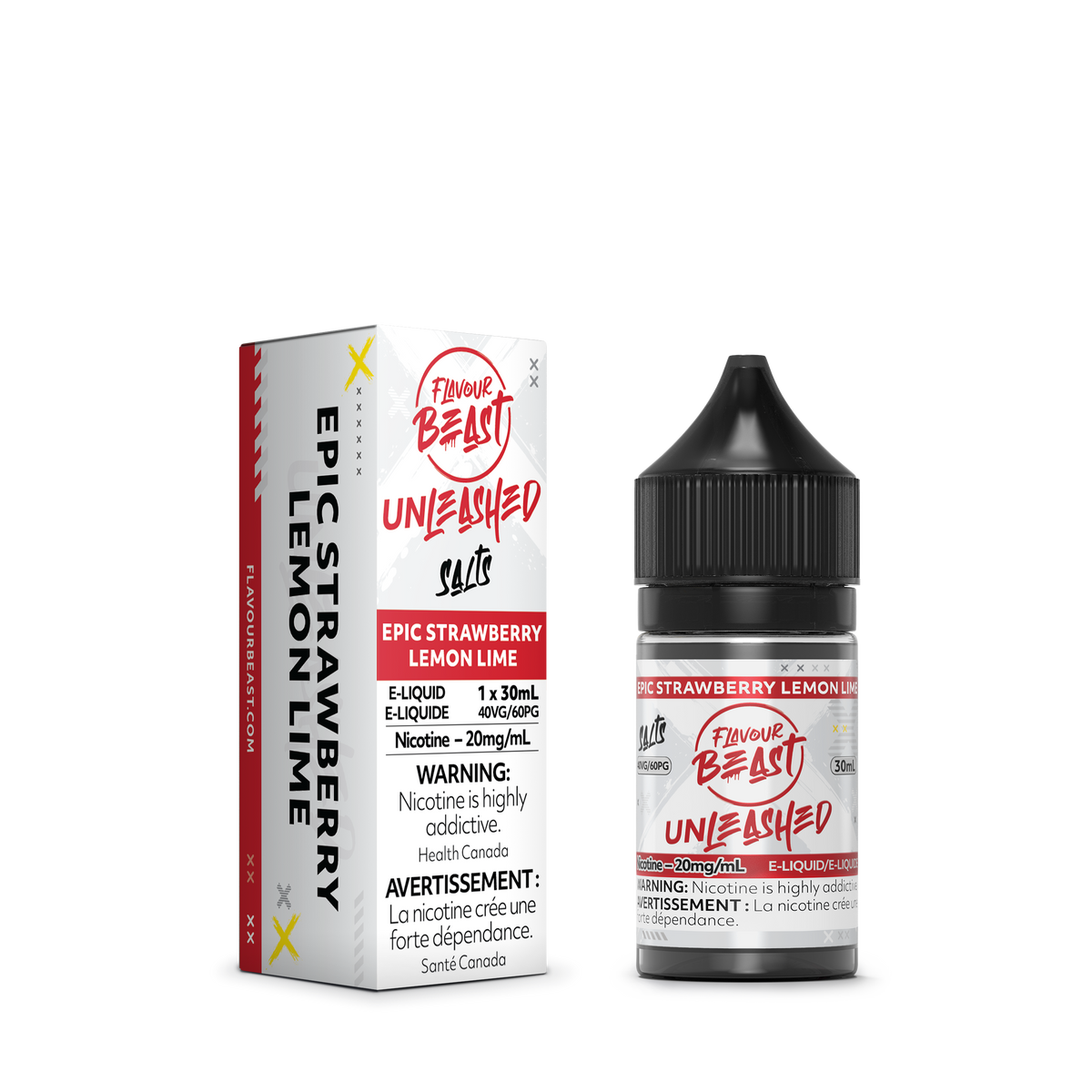 UNLEASHED EPIC STRAWBERRY LEMON LIME 20MG 30ML