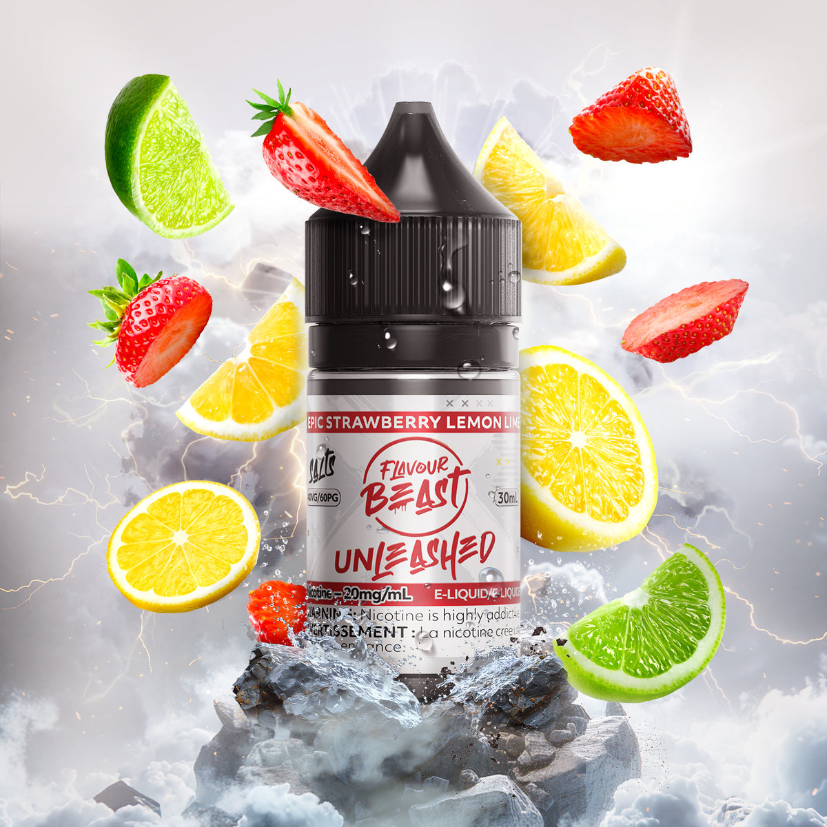 UNLEASHED EPIC STRAWBERRY LEMON LIME 20MG 30ML