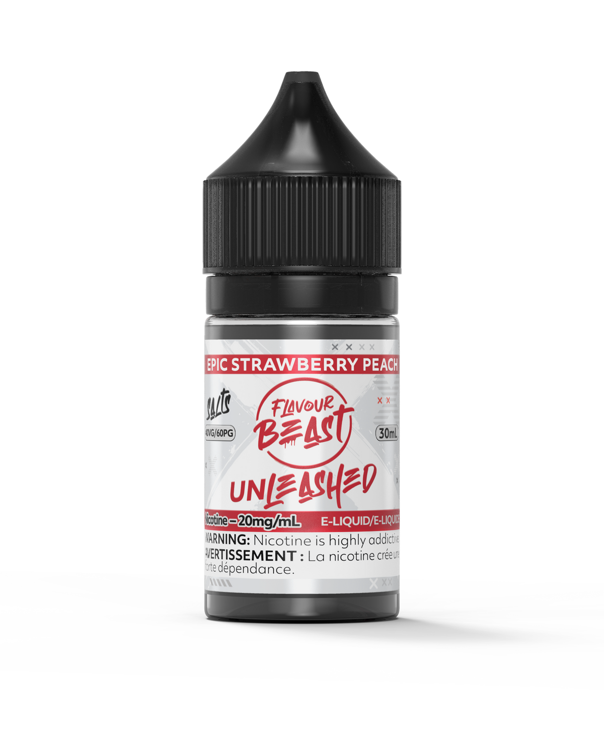 UNLEASHED EPIC STRAWBERRY PEACH 20MG 30ML