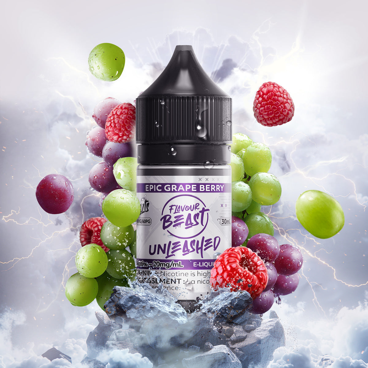 UNLEASHED EPIC GRAPE BERRY 20MG 30ML