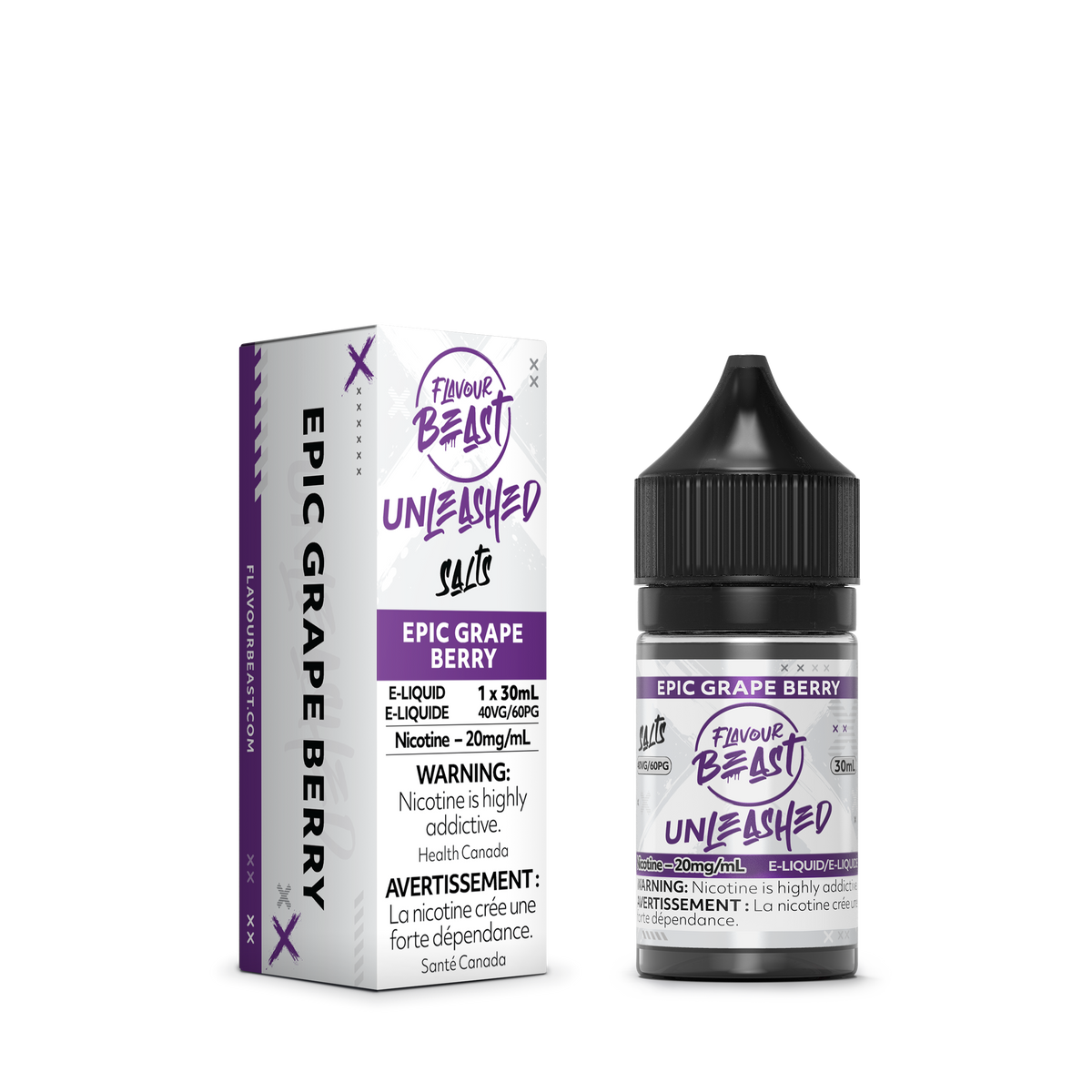 UNLEASHED EPIC GRAPE BERRY 20MG 30ML