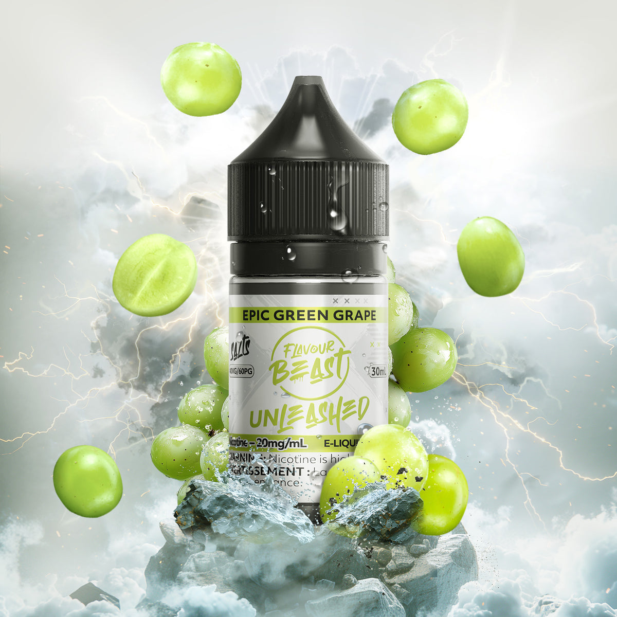 UNLEASHED EPIC GREEN GRAPE 20MG 30ML