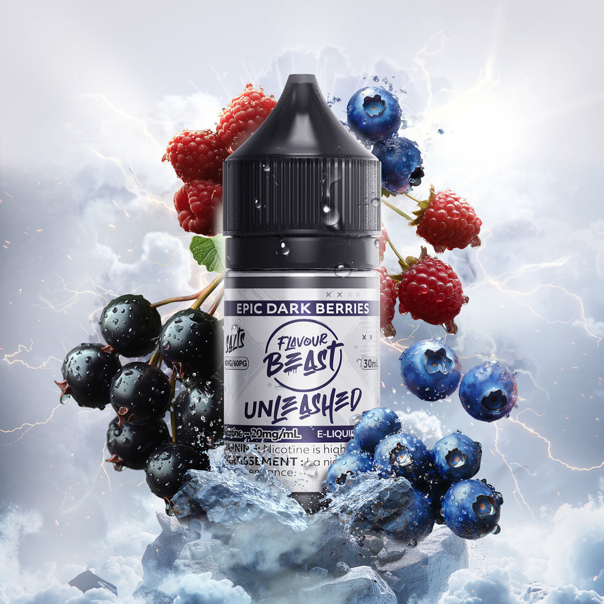 UNLEASHED EPIC DARK BERRIES 20MG 30ML