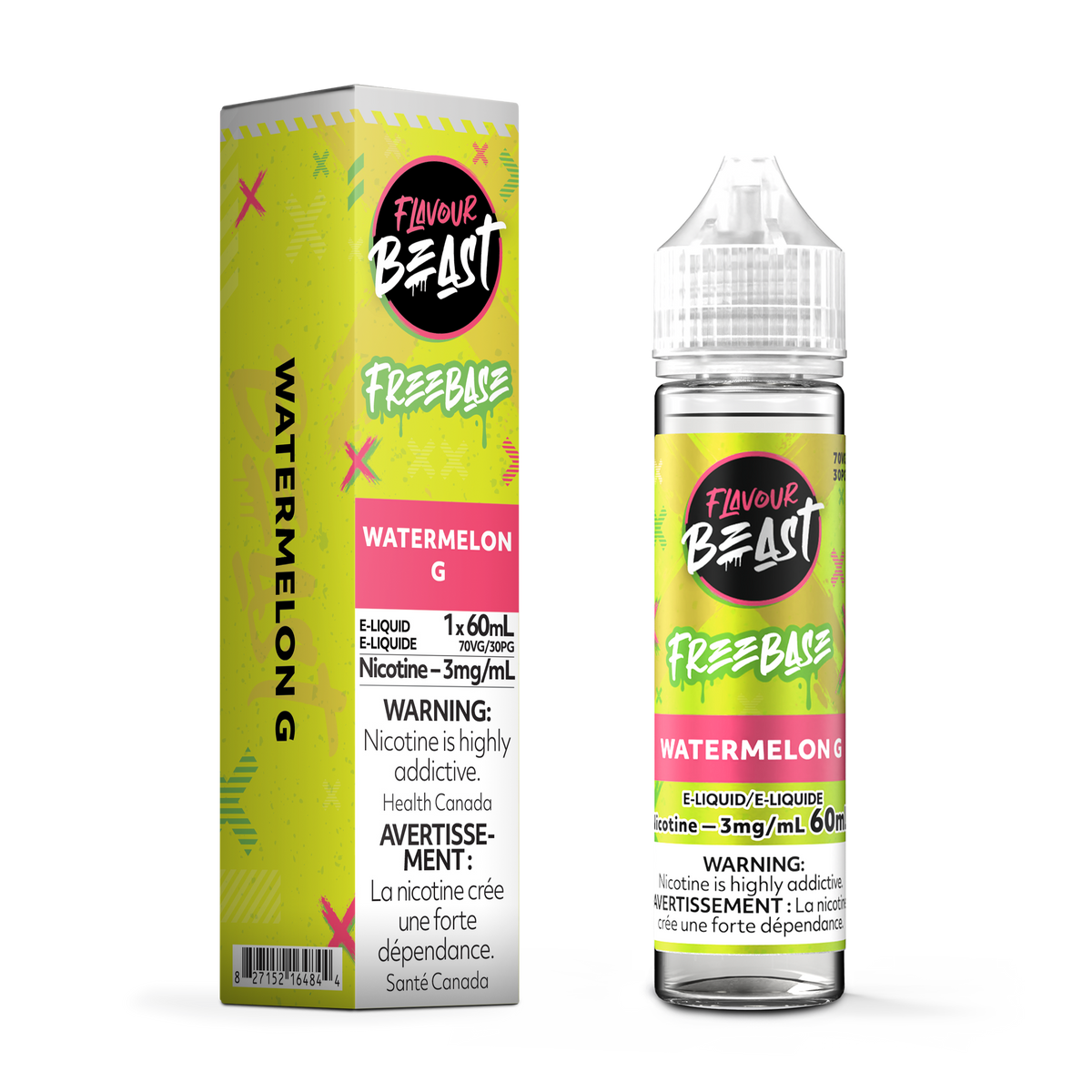 FLAVOUR BEAST 3MG  WATERMELON G 60ML