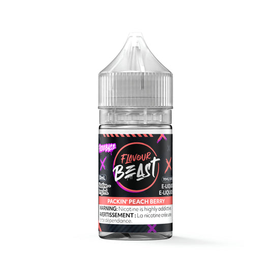 FLAVOUR BEAST 3MG PACKIN' PEACH BERRY 30ML