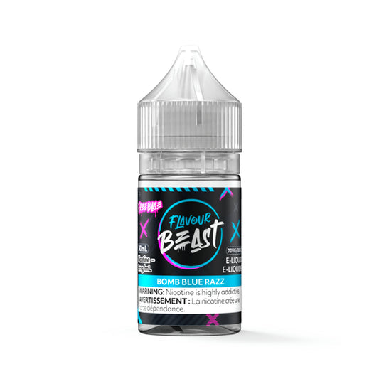 FLAVOUR BEAST 3MG  BOMB BLUE RAZZ 30ML