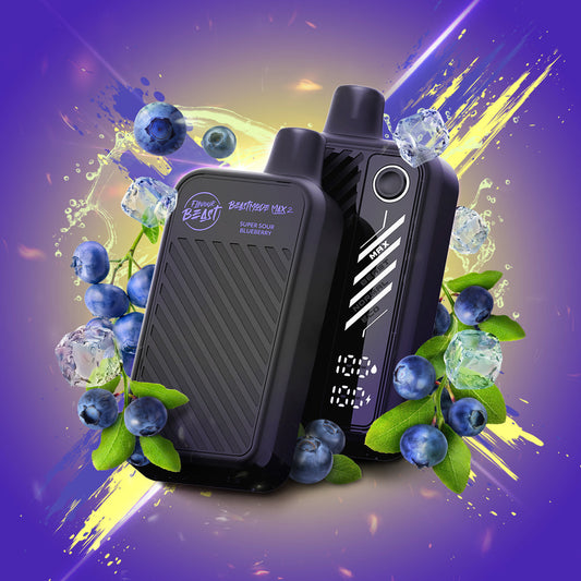 50K BEAST MODE MAX 2 SUPER SOUR BLUEBERRY ICED 20MG