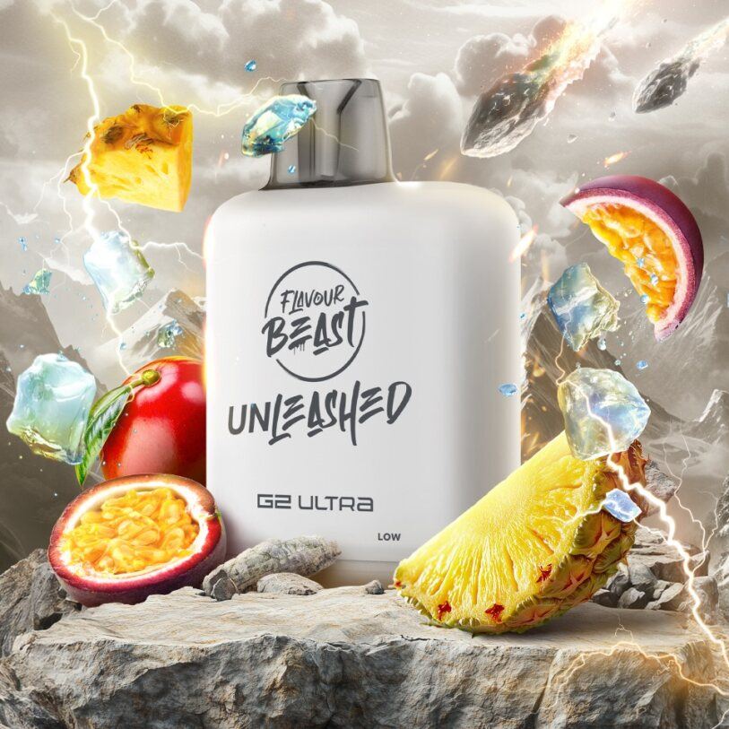 LEVEL X G2 ULTRA UNLEASHED 50K 20MG EPIC TROPICAL STORM ICED
