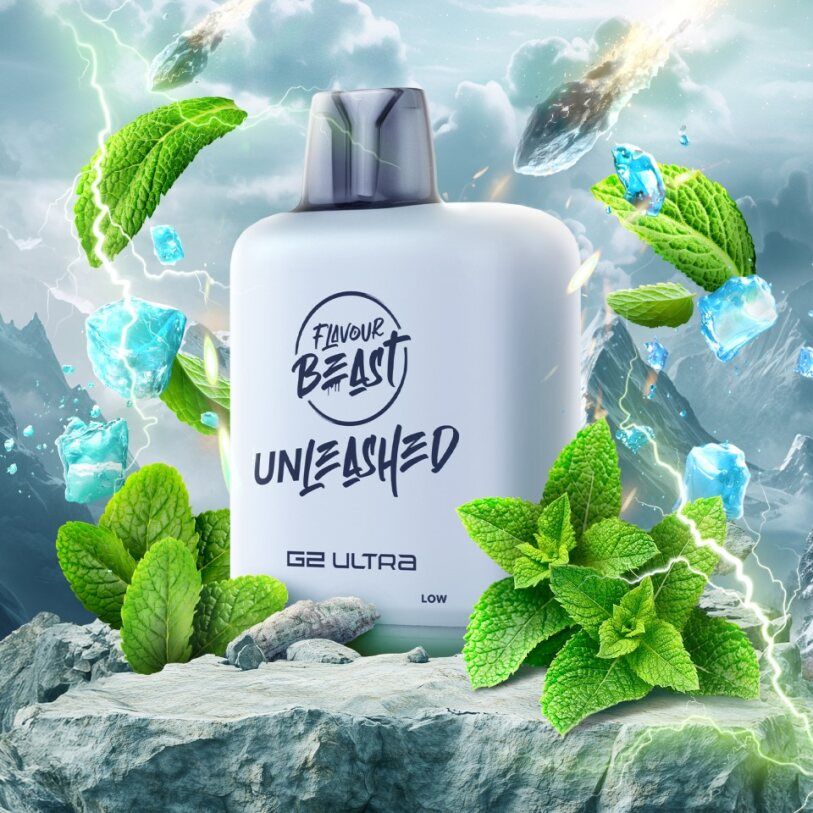 LEVEL X G2 ULTRA UNLEASHED 50K 20MG EPIC PEPPERMINT ICED