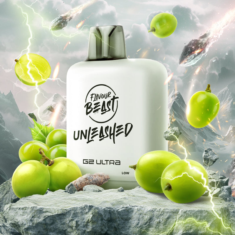 LEVEL X G2 ULTRA UNLEASHED 50K 20MG EPIC GREEN GRAPE