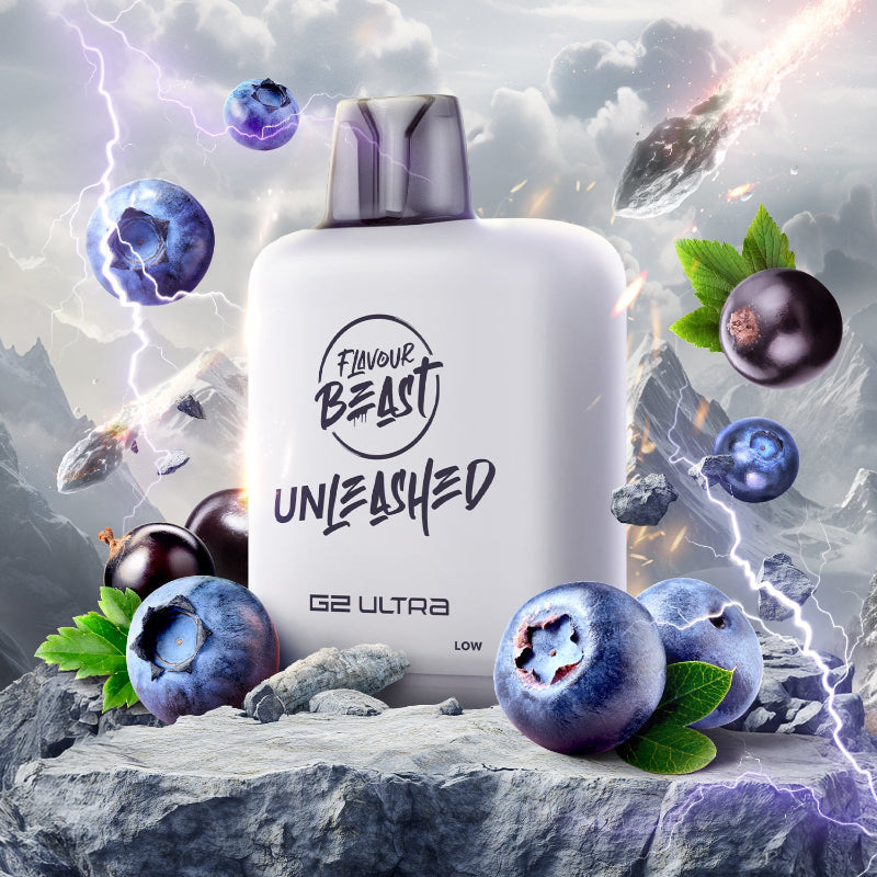 LEVEL X G2 ULTRA UNLEASHED 50K 20MG EPIC DARK BERRIES