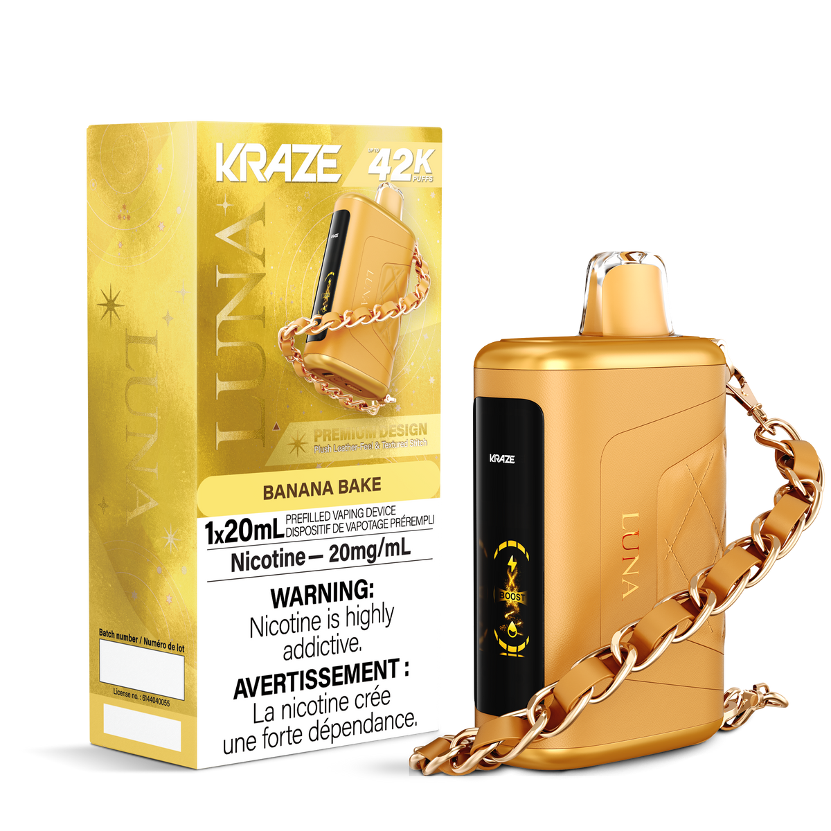 KRAZE LUNA 42K BANANA BAKE 20MG