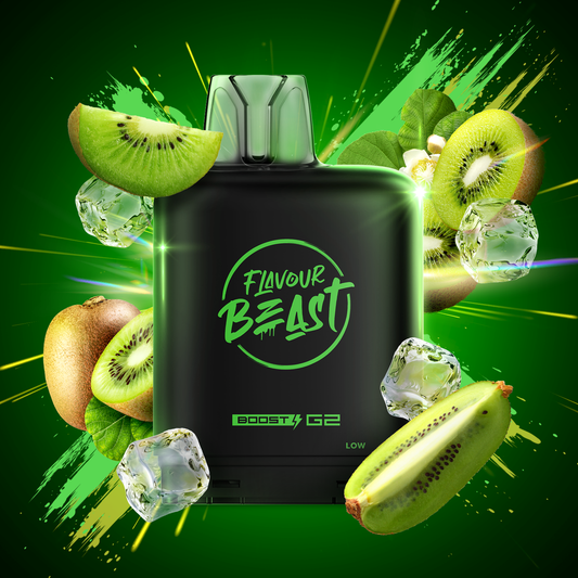 LEVEL X BOOST G2 25K DOPE DOUBLE KIWI ICED 20MG