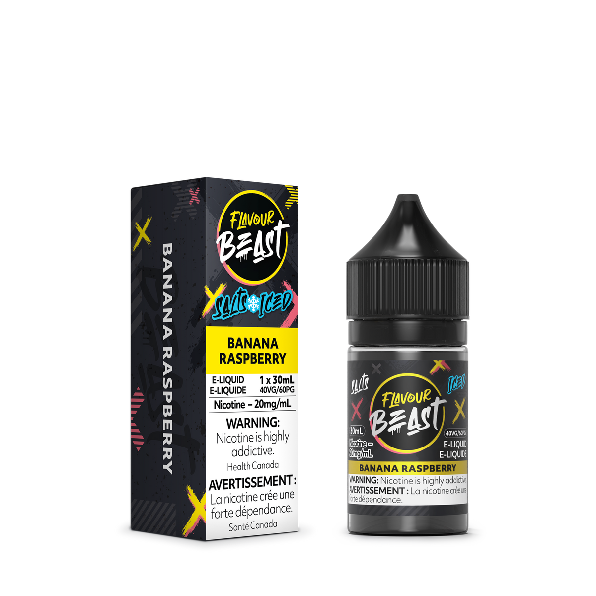 BANANA RASPBERRY ICED 20MG 30ML