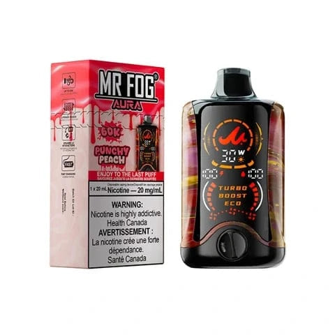 MR FOG AURA 60K PUNCHY PEACH 20MG