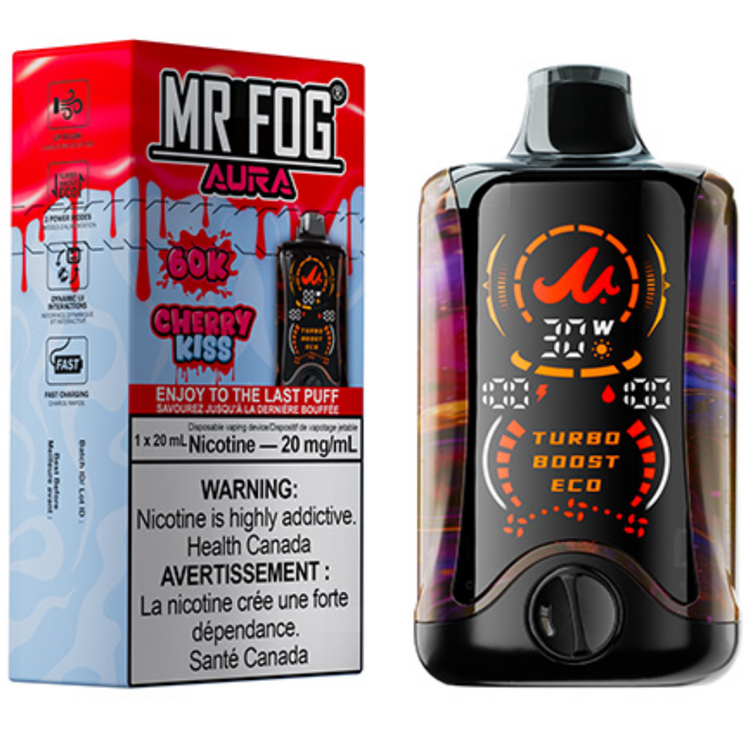 MR FOG AURA 60K CHERRY KISS 20MG