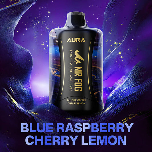 MR FOG AURA 60K BLUE RASPBERRY CHERRY LEMON 20MG