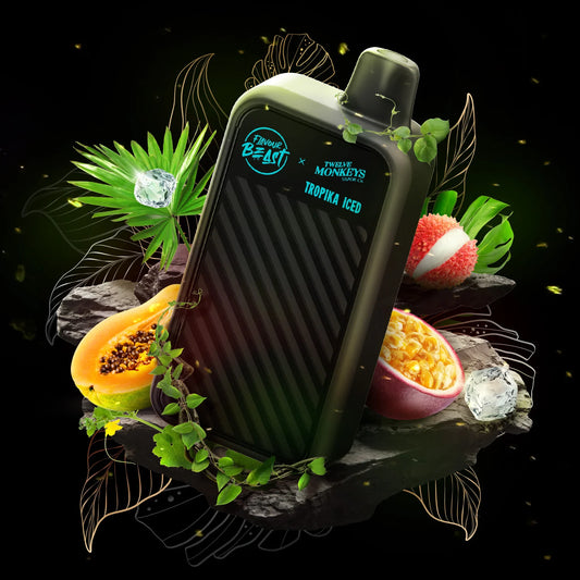TROPIKA ICED - TWELVE MONKEYS X FLAVOUR BEAST MODE MAX 2 50K 20MG
