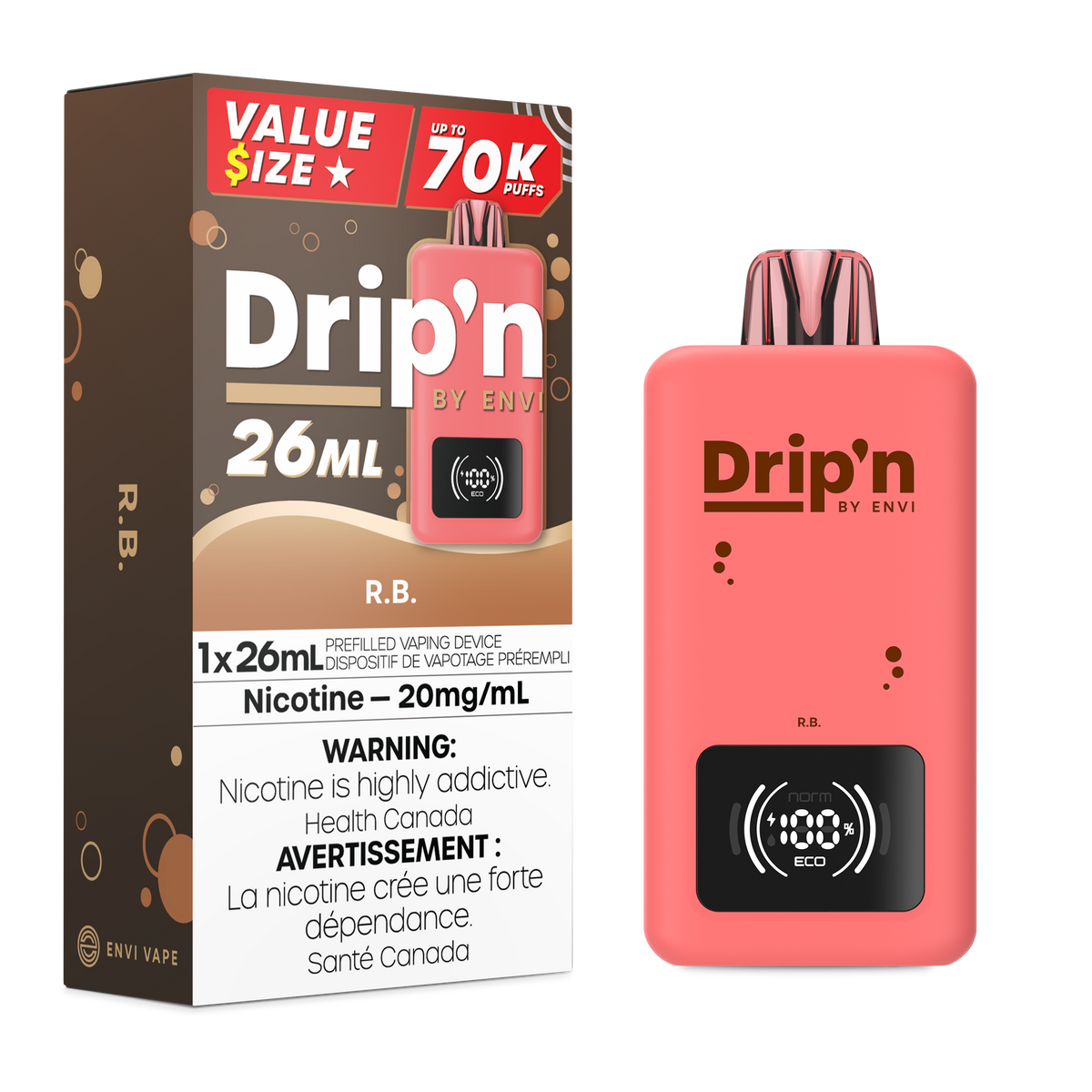 DRIP'N 70K R.B. 20MG