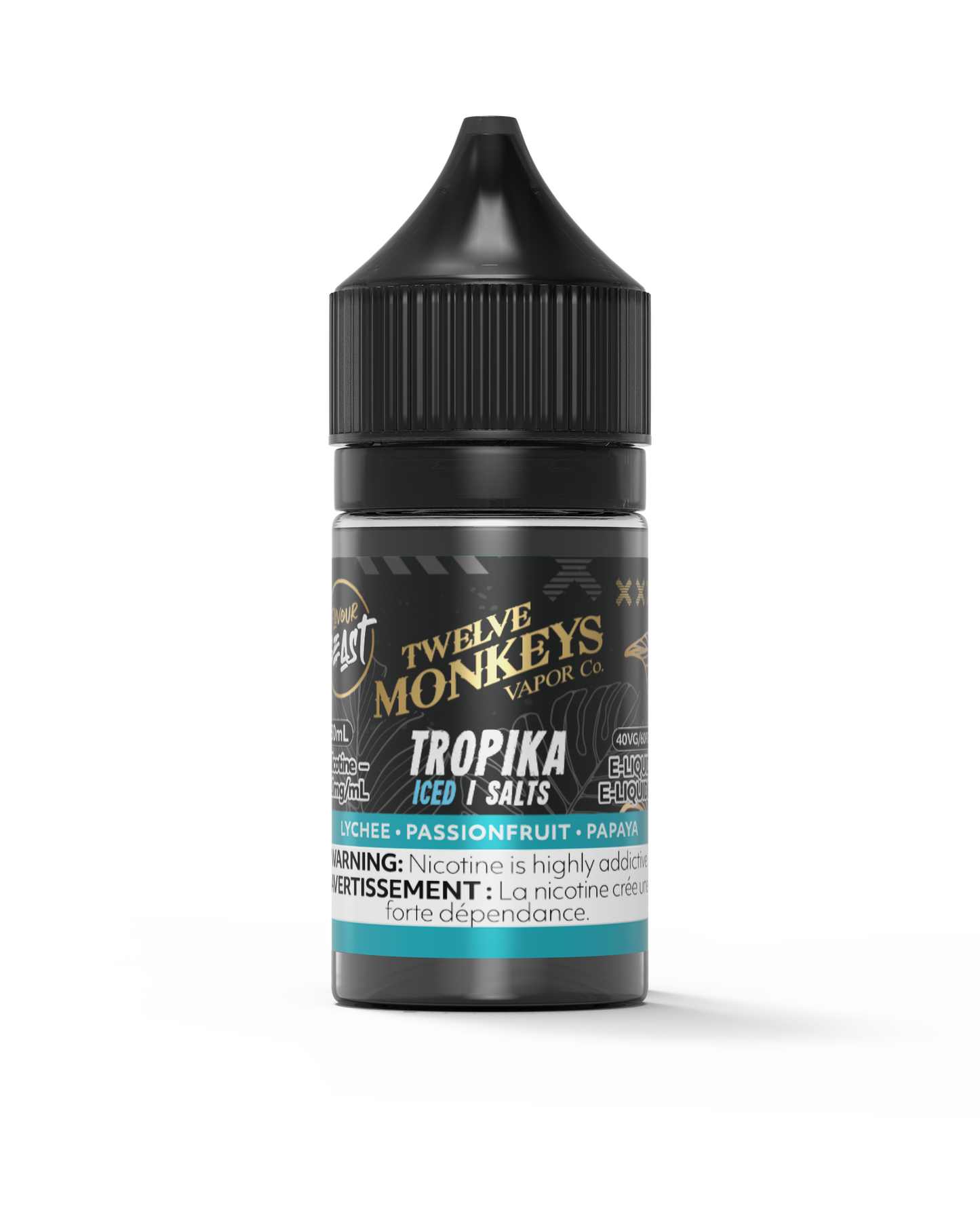 FLAVOUR BEAST X TWELVE MONKEYS TROPIKA ICED 20MG 30ML