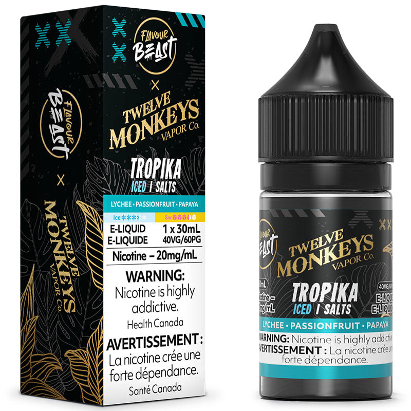 FLAVOUR BEAST X TWELVE MONKEYS TROPIKA ICED 20MG 30ML