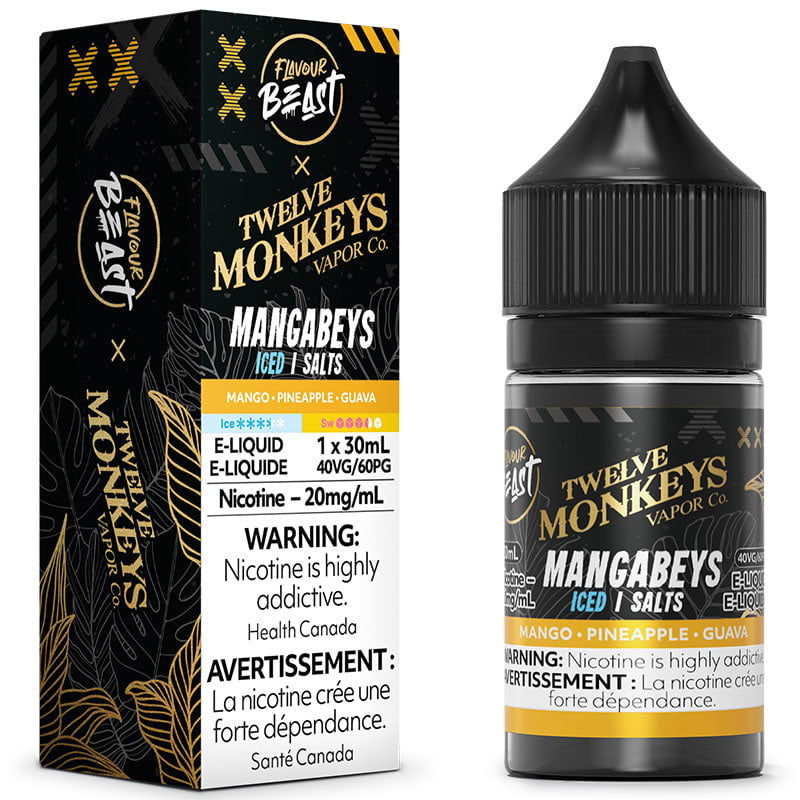 FLAVOUR BEAST X TWELVE MONKEYS MANGABEYS ICED 20MG 30ML