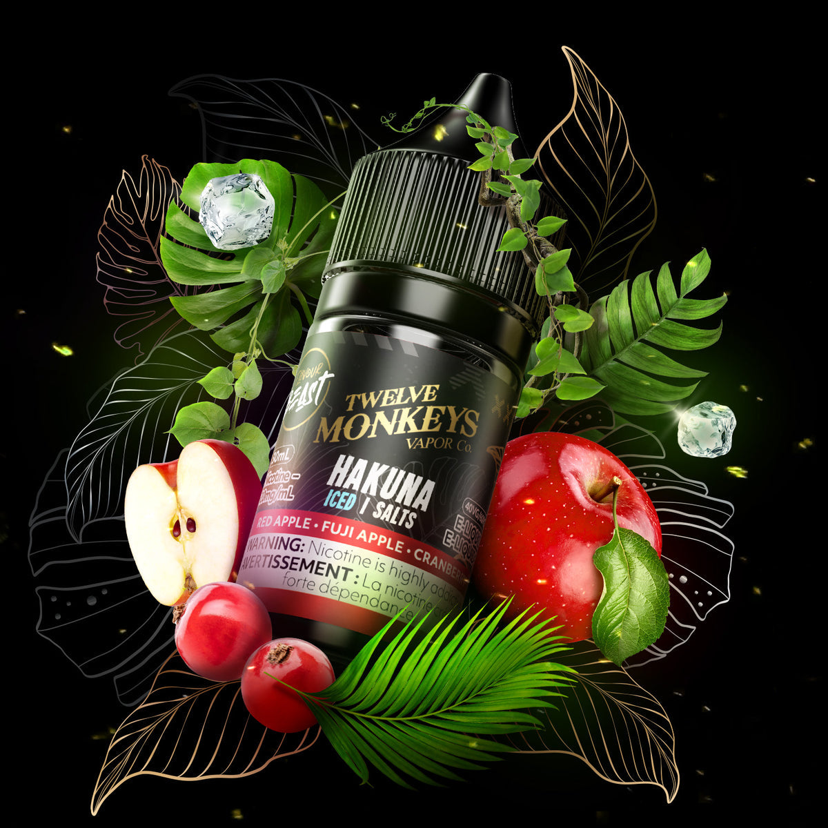 FLAVOUR BEAST X TWELVE MONKEYS HAKUNA ICED 20MG 30ML