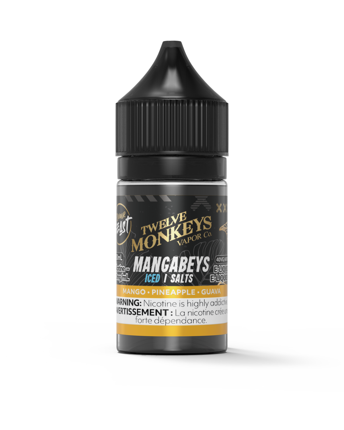FLAVOUR BEAST X TWELVE MONKEYS MANGABEYS ICED 20MG 30ML