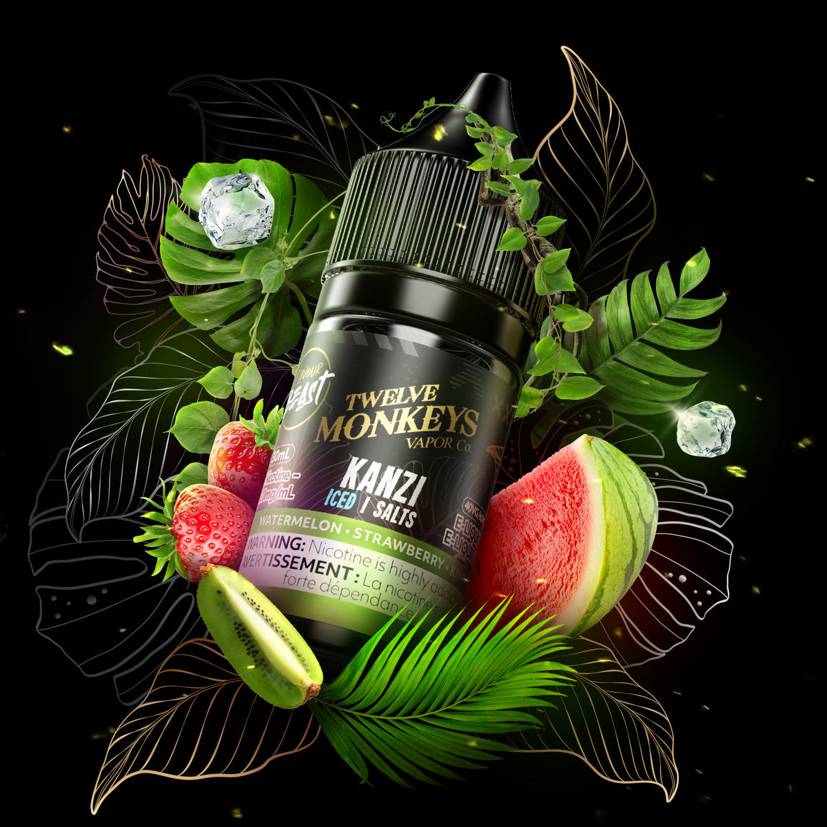 FLAVOUR BEAST x TWELVE MONKEYS KANZI ICED 20MG 30ML