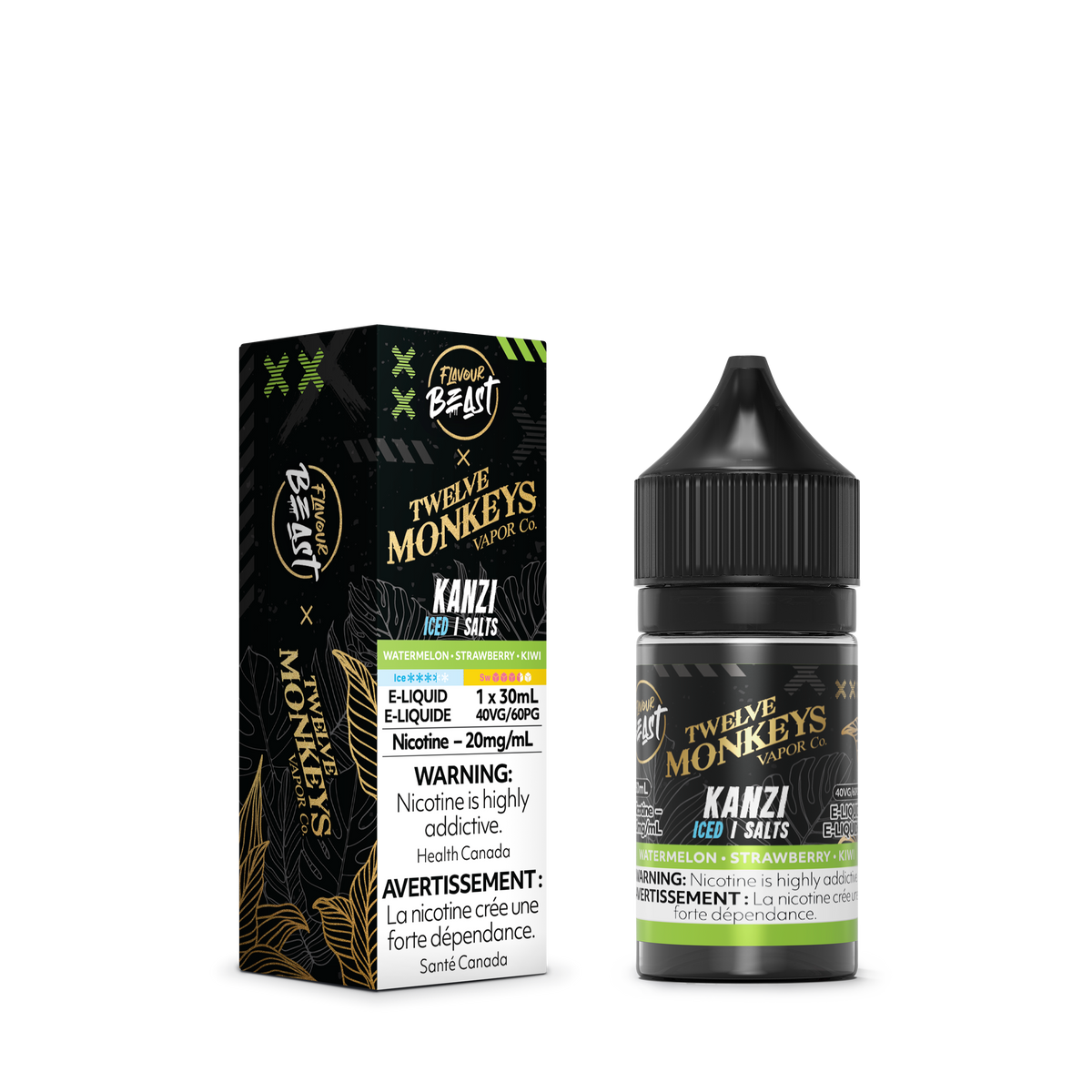 FLAVOUR BEAST x TWELVE MONKEYS KANZI ICED 20MG 30ML