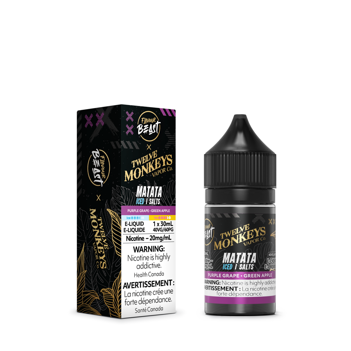 FLAVOUR BEAST X TWELVE MONKEYS MATATA ICED 20MG 30ML