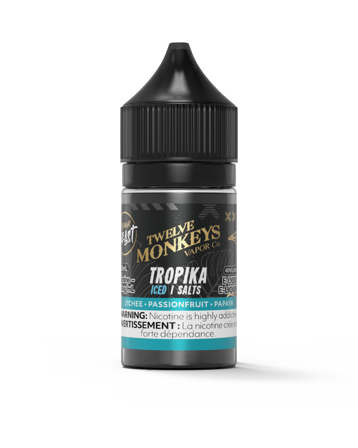 FLAVOUR BEAST X TWELVE MONKEYS TROPIKA ICED 20MG 30ML
