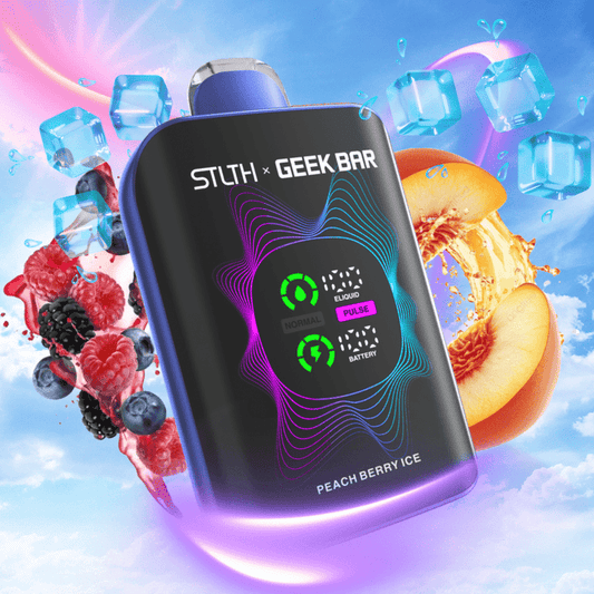 STLTH x GEEKBAR 80K PEACH BERRY ICE 20MG