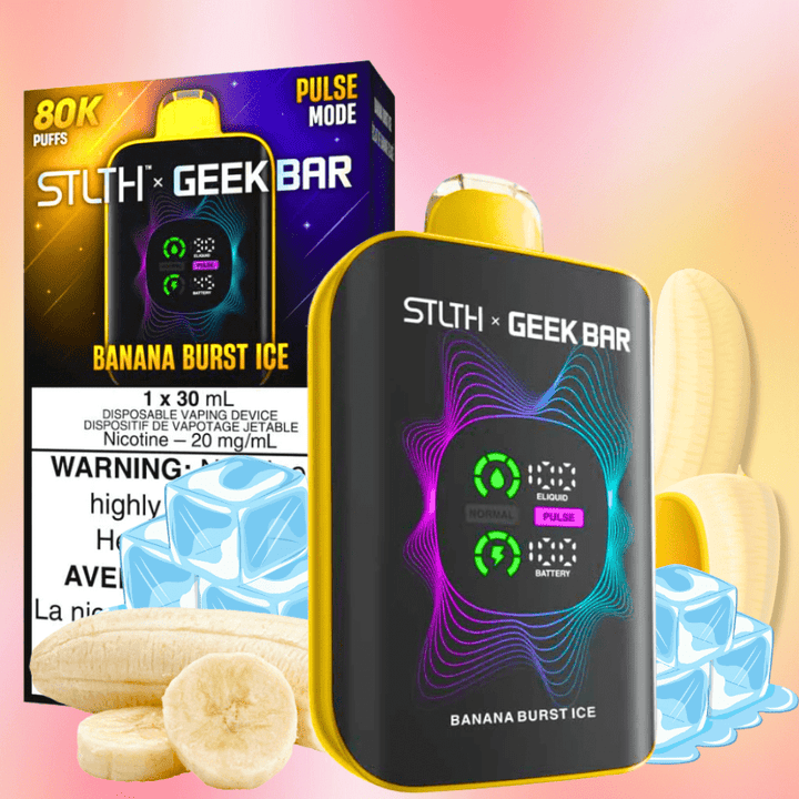 STLTH x GEEKBAR 80K BANANA BURST ICE 20MG