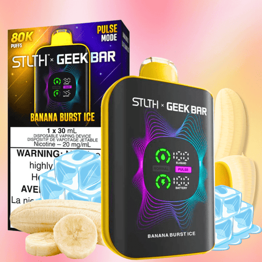 STLTH x GEEKBAR 80K BANANA BURST ICE 20MG