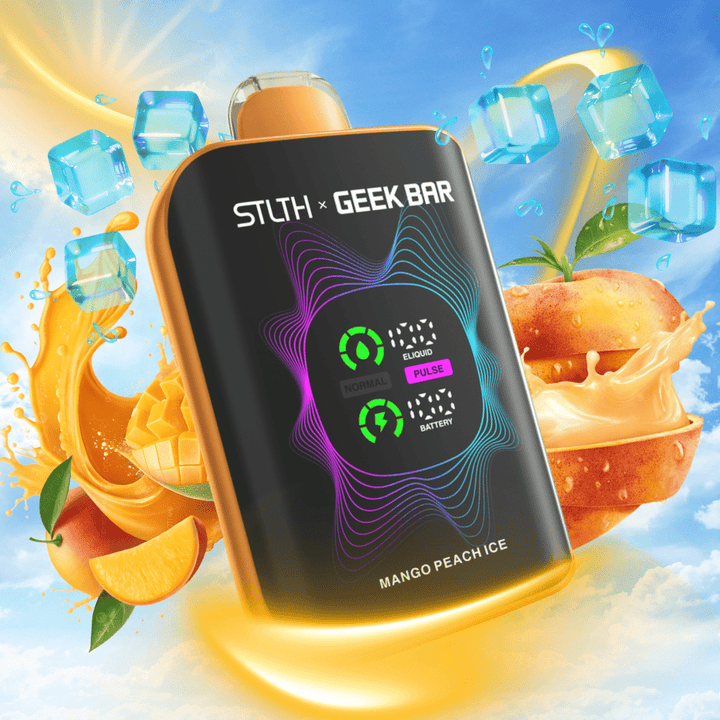 STLTH x GEEKBAR 80K  MANGO PEACH ICE 20MG