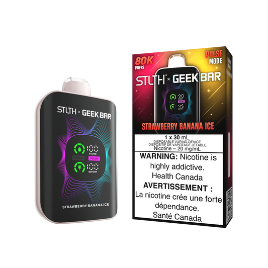 STLTH x GEEKBAR 80K STRAWBERRY BANANA ICE 20MG