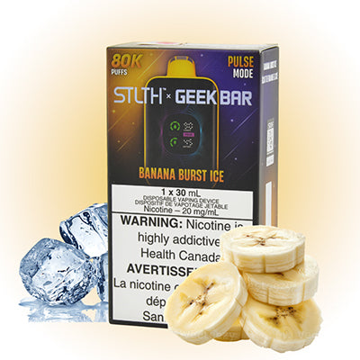 STLTH x GEEKBAR 80K BANANA BURST ICE 20MG